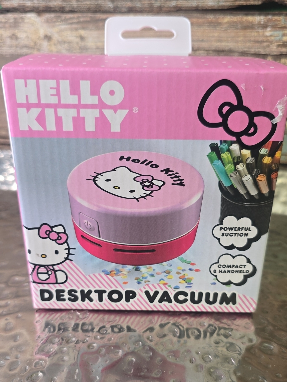 Hello Kitty Pink Desktop Vacuum, NEW